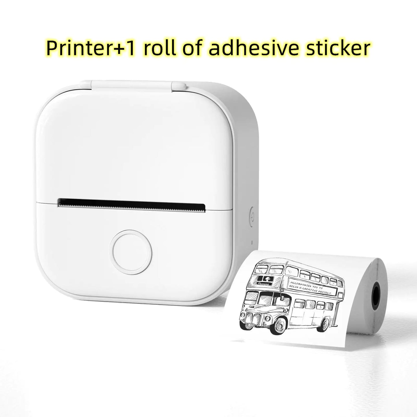 Portable Mini Thermal Label Printer Home