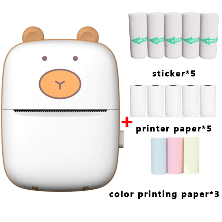 A8 Xueba Mini Bluetooth Pocket Mistake Printer