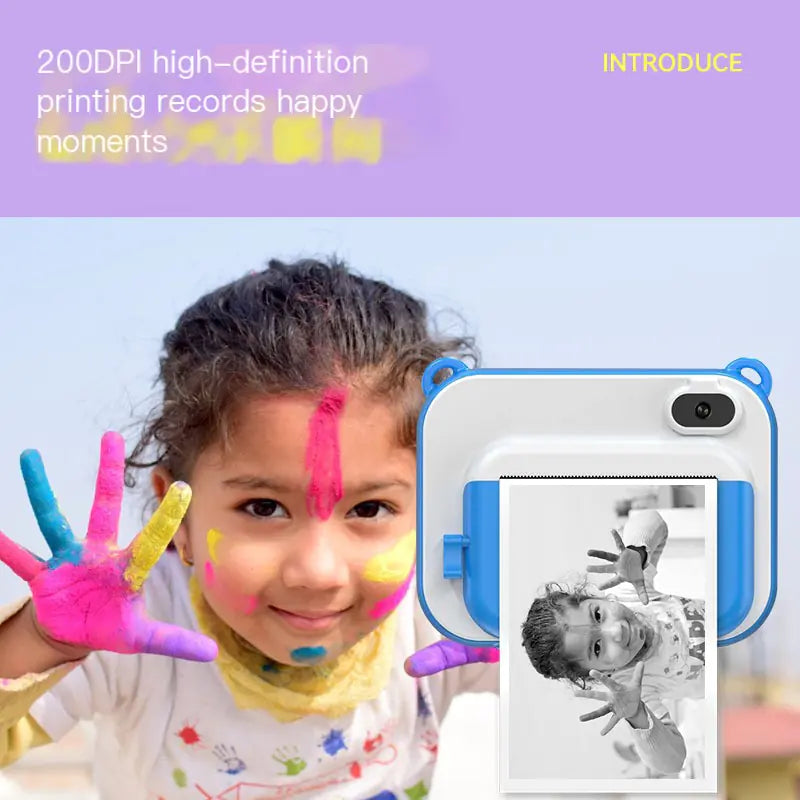 Children's HD Digital Printer Instant Camera