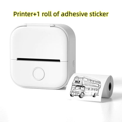Portable Mini Thermal Label Printer Home