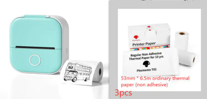 Portable Mini Thermal Label Printer Home