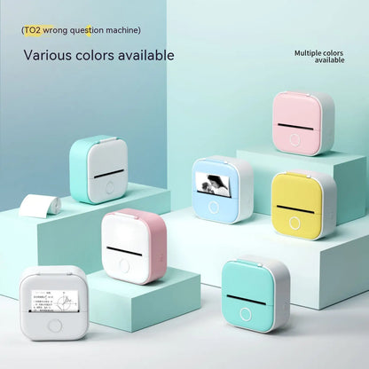 Portable Mini Thermal Label Printer Home