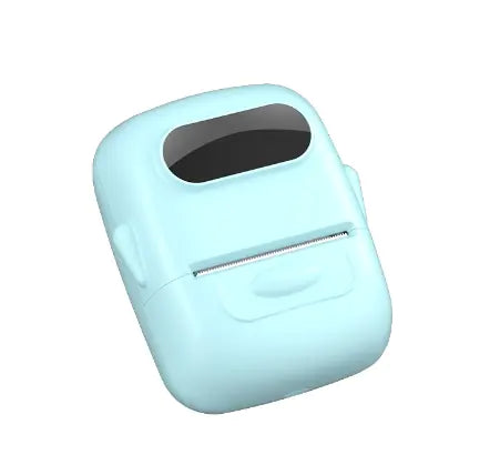 Mini Bluetooth Thermal Label Printer with Adhesive Paper